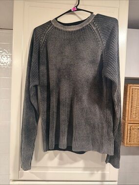 Be ethic Men's Grey Ribbed Crewneck Sweater size medium 8:5
